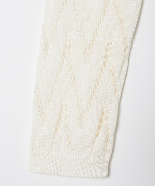 ニット セーター 「soduk」painting knit polo レディース : ZOZOTOWN