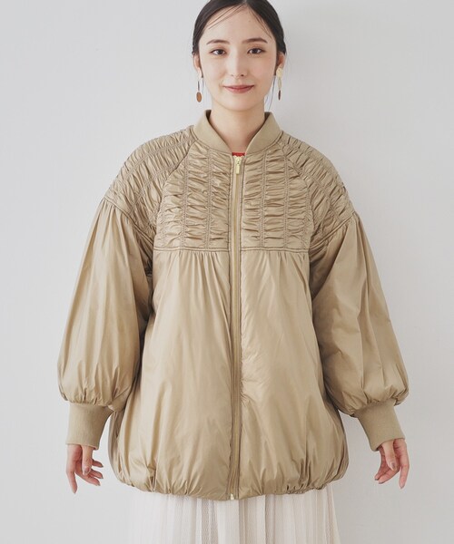 裾バルーンボリューム中綿コート J1U by LA BELLE ETUDE（ジユウバイラベルエチュード）の「裾バルーン