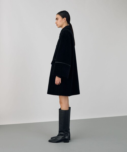 DES PRES（デプレ） ステンカラーコート コート ワイドリッジパイル