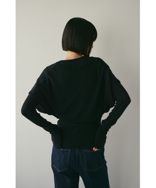 STYLEMIXER ニット セーター カシュクールベストセットニット