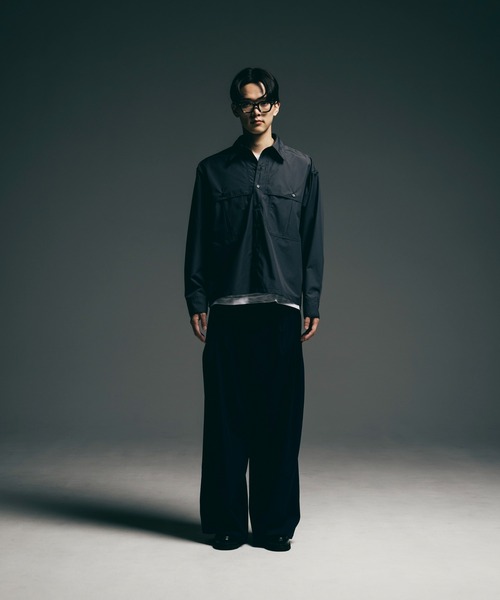 【美品】SOUMO 黒スラックス soumo 黒スラックス