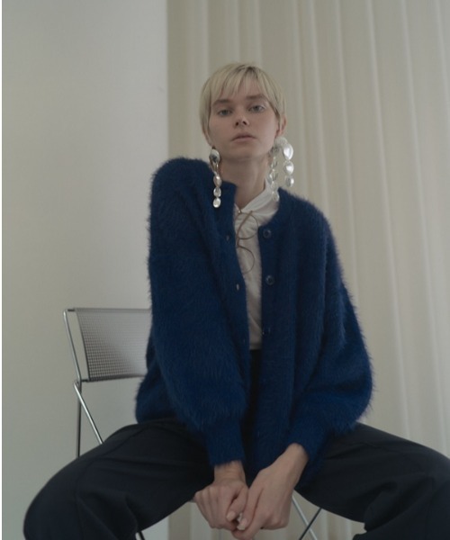 Muel Chic（ミュエルシック） カーディガン Fairy shaggy cardigan