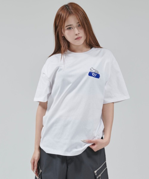 tシャツ 「OY/オーワイ」 ODOLLY TAPE TEE/オードリーテープティーシャツ レディース メンズ OY/オーワイ』 ODOLLY TAPE TEE/オードリーテープティーシャツ