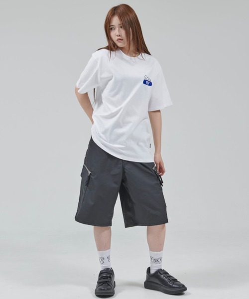 ★OY★ODOLLY TAPE TEE - WHITE★正規品/韓国直送料込/人気 ☆OY☆ODOLLY TAPE TEE - WHITE☆正規品/韓国直送料込/人気 (OY