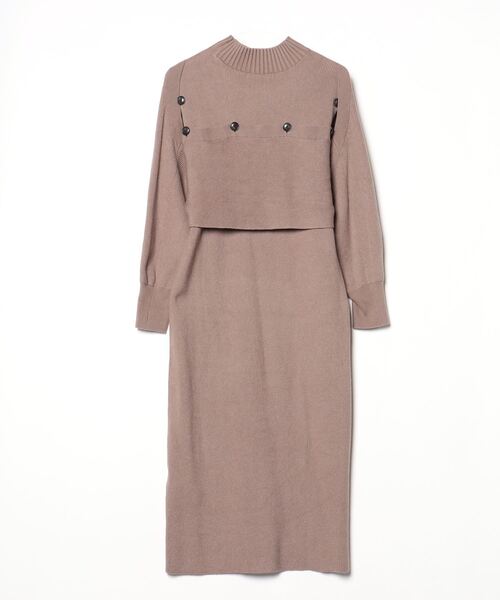 snidel ニットワンピ SNIDEL（スナイデル） ニットワンピース FREE ブラック レディース