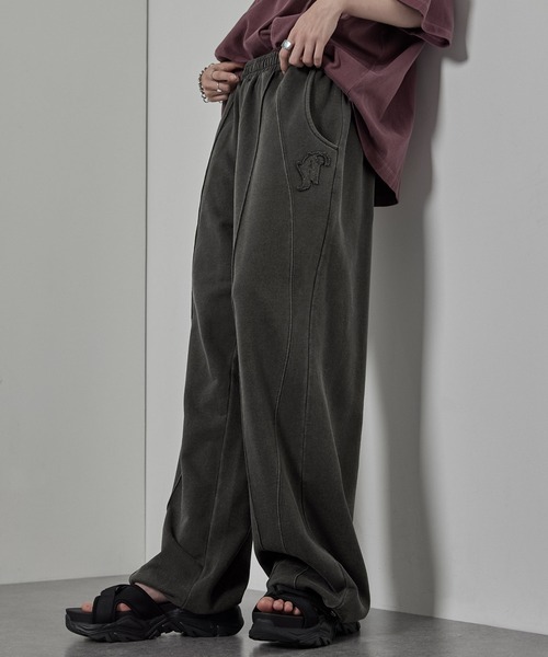 ワイドパンツ スウェットパンツ ジャージ メンズ レディース