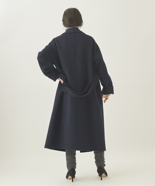 plage（プラージュ） ノーカラーコート 38 グレー レディース