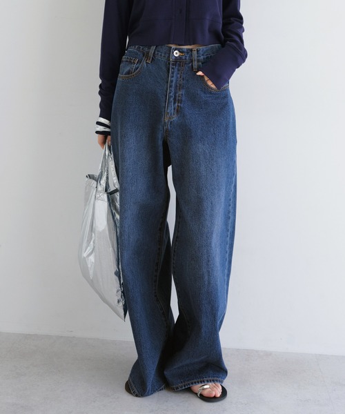 ANME ジーンズ デニム デニムパンツ 「新色追加」ルーズデニム