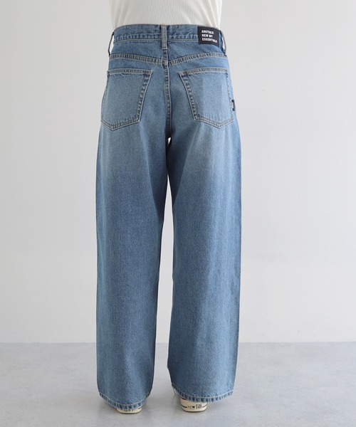 パンツ デニム ジーンズ ワイドルーズデニムパンツ レディース デニムワイドパンツ レディース ワイドパンツ ジーパン ワイド