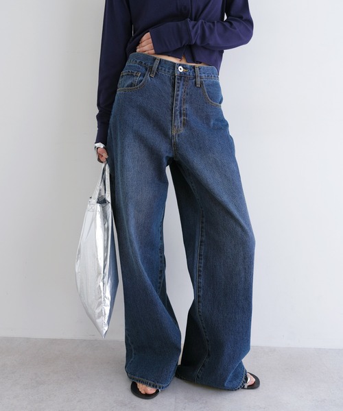 ANME ジーンズ デニム デニムパンツ 「新色追加」ルーズデニム