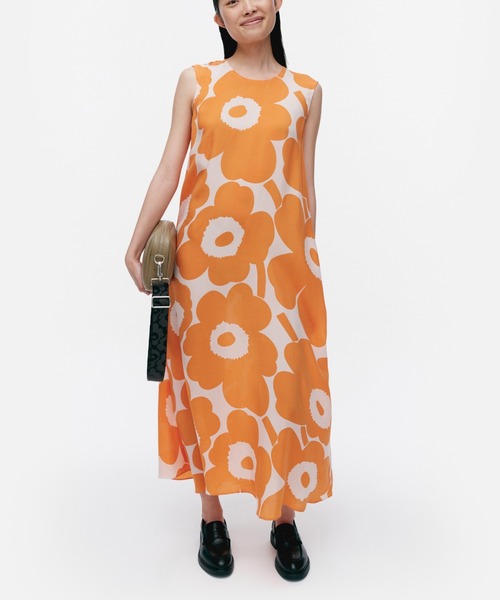 新品　マリメッコ 大きいサイズ　Unikko 60thワンピース 46 marimekko（マリメッコ）の「【Unikko 60Th Anniversary