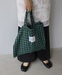 トートバッグ 「SANSeLF」2WAYチェッ...の詳細画像2