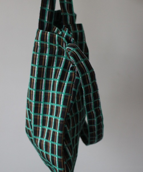 SANSeLF（サンセルフ） トートバッグ 2WAYチェックトートバッグ