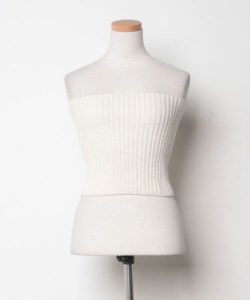 「OSMOSIS」 ニットカーディガン ONE SIZE グレー レディース_画像3