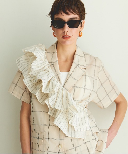 MAISON SPECIAL（メゾンスペシャル） つけ襟 付け襟 Multiway Tulle