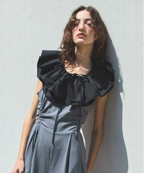 MAISON SPECIAL（メゾンスペシャル） つけ襟 付け襟 Multiway Tulle