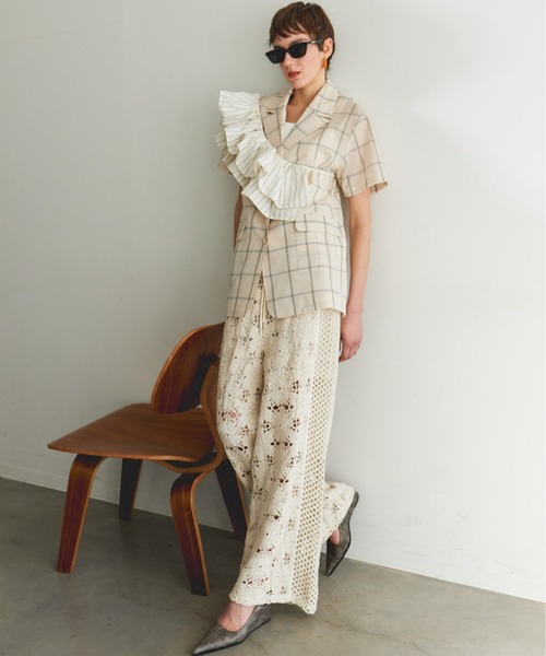 MAISON SPECIAL（メゾンスペシャル） つけ襟 付け襟 Multiway Tulle