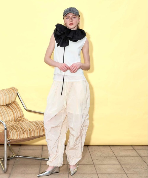 MAISON SPECIAL（メゾンスペシャル） つけ襟 付け襟 Multiway Tulle