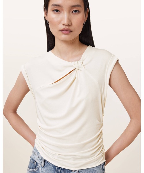 tシャツ ROBIN SLEEVELESS JERSEY TOP | ROBIN ノースリーブ ジャージー トップ レディース | ALLSAINTS | 02