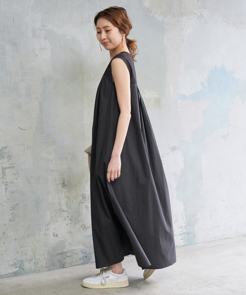 Spick＆Span ワンピース 「追加」シアーヨーク切替ワンピース