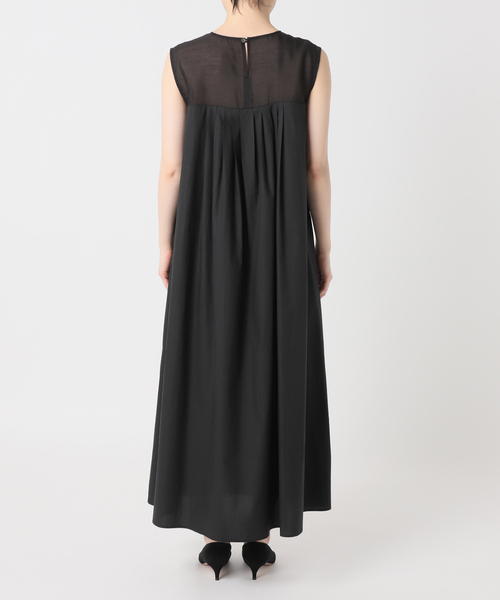 Spick &span シアーヨーク切り替えワンピース Spick＆Span ワンピース 「追加」シアーヨーク切替ワンピース