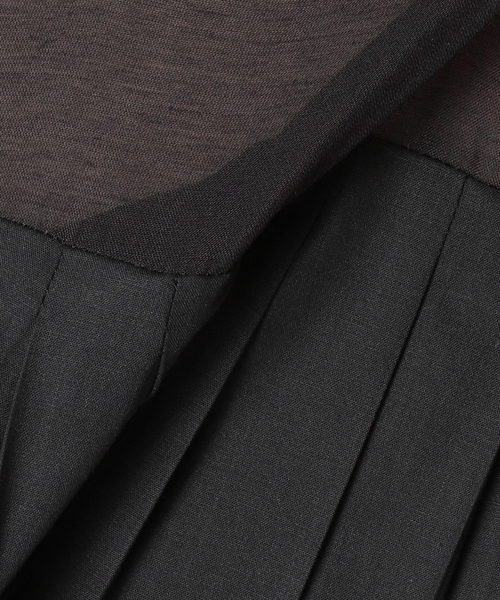 【Spick and span】シアーヨーク切替ワンピース Spick＆Span ワンピース 「追加」シアーヨーク切替ワンピース