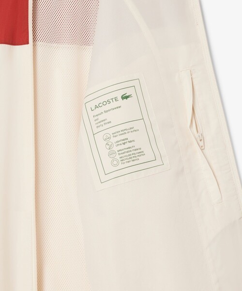 LACOSTE（ラコステ） ナイロンジャケット トリコカラーリング撥水