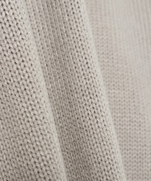 「BEVERLY HILLS POLO CLUB」 ニットカーディガン M ベージュ メンズ_画像8