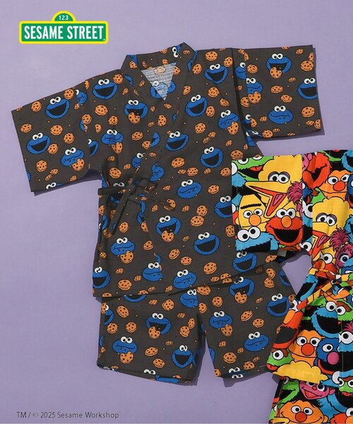 SESAME STREET（セサミストリート） 浴衣 「すっぽり着られる」SESAME
