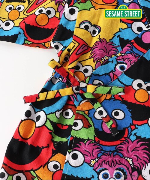 SESAME STREET（セサミストリート） 浴衣 「すっぽり着られる」SESAME