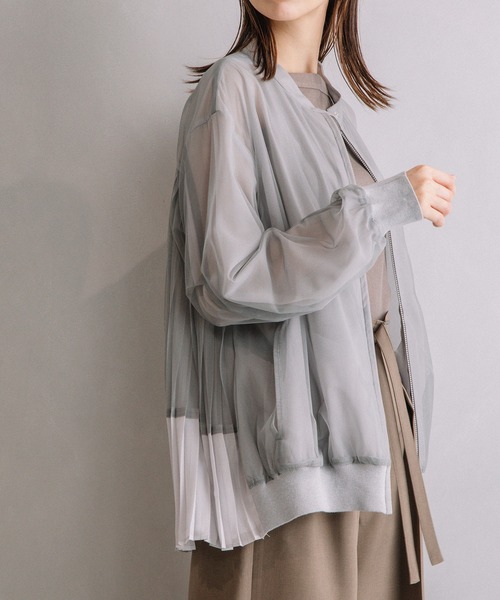 「MARECHAL TERRE」 ブルゾン MEDIUM ネイビー レディース