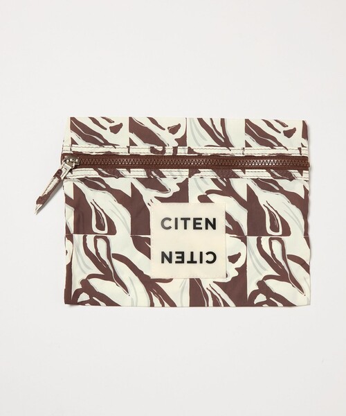CITEN ポーチ 「pinmyself×CITEN」フラットポーチ レディース