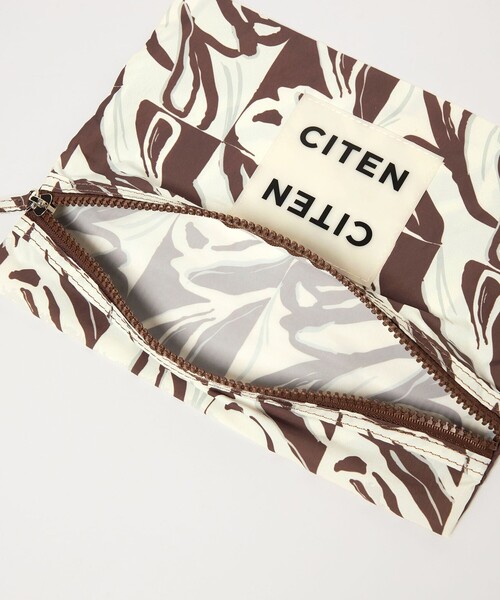 CITEN ポーチ 「pinmyself×CITEN」フラットポーチ レディース