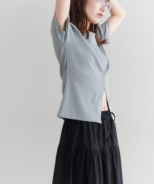 Discoat スカート 「2サイズ展開!」「umm.」ピンタックレース