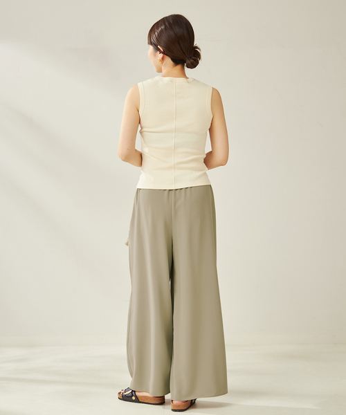 plage スラックス パンツ 「追加」Dry Twill Relax レディース