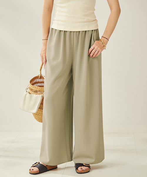 plage Dry Twill Relax パンツ プラージュ Plage 《追加予約》Dry Twill Relax パンツ