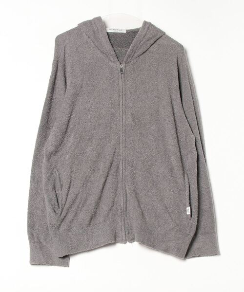 ジェラートピケ　グレーのパーカー　MーＬサイズ GELATO PIQUE HOMME」 ニットパーカー M グレー メンズ
