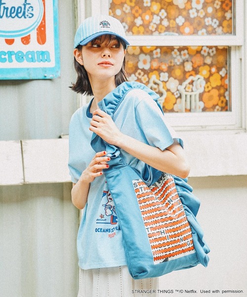 niko and…（ニコアンド） トートバッグ 「STRANGER THINGS」コラボ