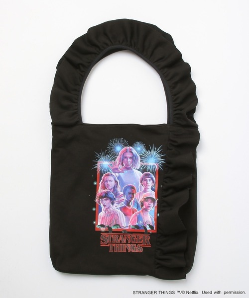 niko and… トートバッグ 「STRANGER THINGS」コラボフリルトート