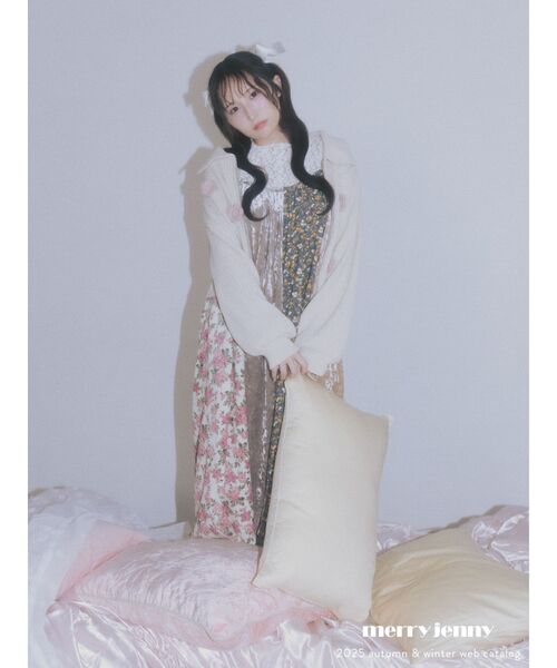 merry jenny（メリージェニー） ワンピース switchレイヤードキャミ