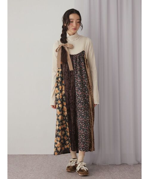 merry jenny（メリージェニー） ワンピース switchレイヤードキャミ