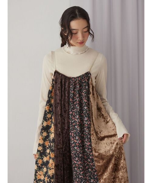 merry jenny（メリージェニー） ワンピース switchレイヤードキャミ