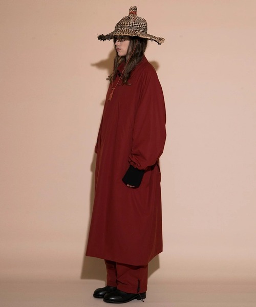 「my beautiful landlet」 ステンカラーコート 1 グレー メンズ_画像4