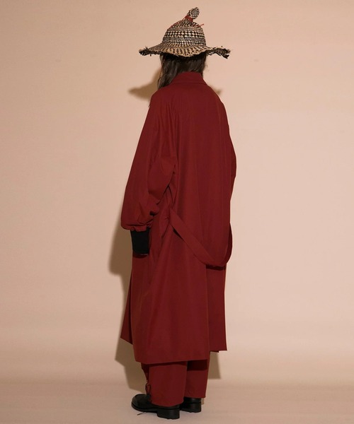 「my beautiful landlet」 ステンカラーコート 1 グレー メンズ_画像7