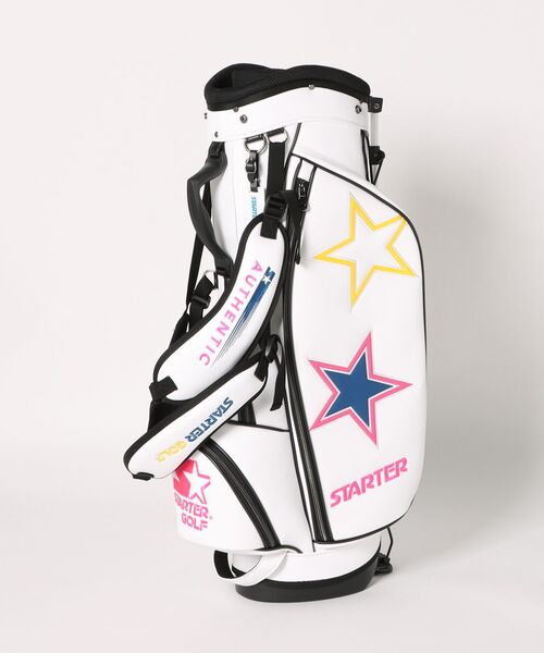 STARTER GOLF STARTERロゴ キャディーバック9inch口型 楽天市場