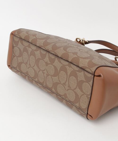 未使用級✨COACH ベケット 2way トートバッグ ブラウン COACH 「COACH」 2WAYバッグ - ブラウン レディース : ZOZOTOWN