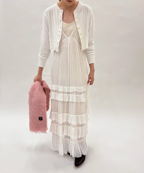 【23AW COLLECTION】 EDIT. FOR LULUラメカーディガン EDIT. FOR LULU カーディガン レース レディース : ZOZOTOWN