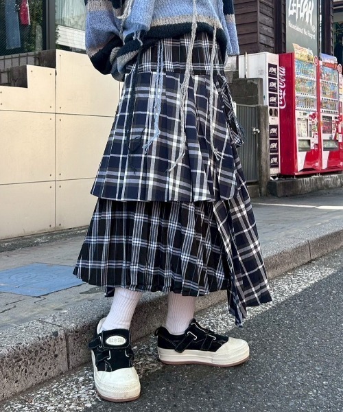 Candy Stripper（キャンディーストリッパー） スカート OVERLAP CHECK