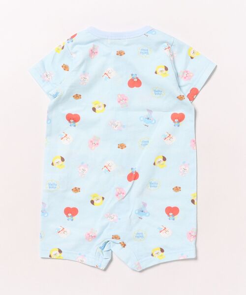 KP BOY（ケーピーボーイ） ベビー服 ロンパース 「BT21」アップリケ 総