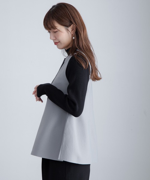 Urban Research Sonny Label FREE グレー セーター スウェットライクニット(FREE 杢グレー): トップス｜URBAN